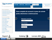 Tablet Screenshot of eshop.telezimex.ro